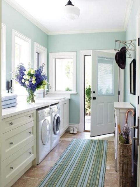 Mudroom Ideas in garage