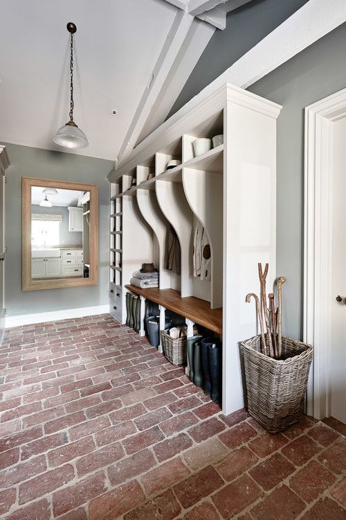 Mudroom Ideas in garage