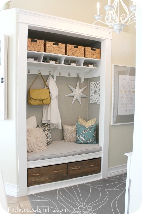 Mudroom Ideas with sink