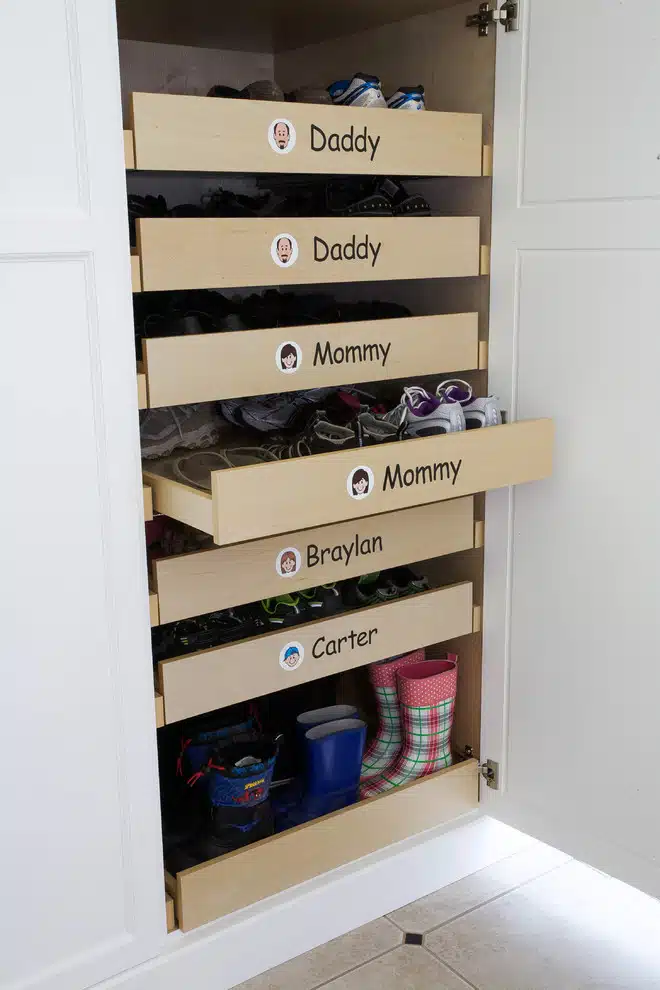 Shoe Rack Ideas for Entryway