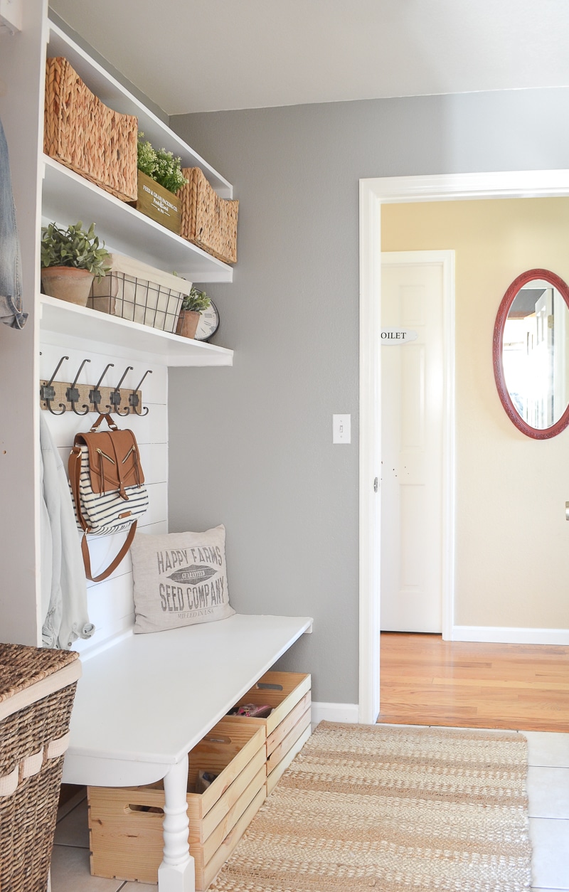 on budget mudroom ideas