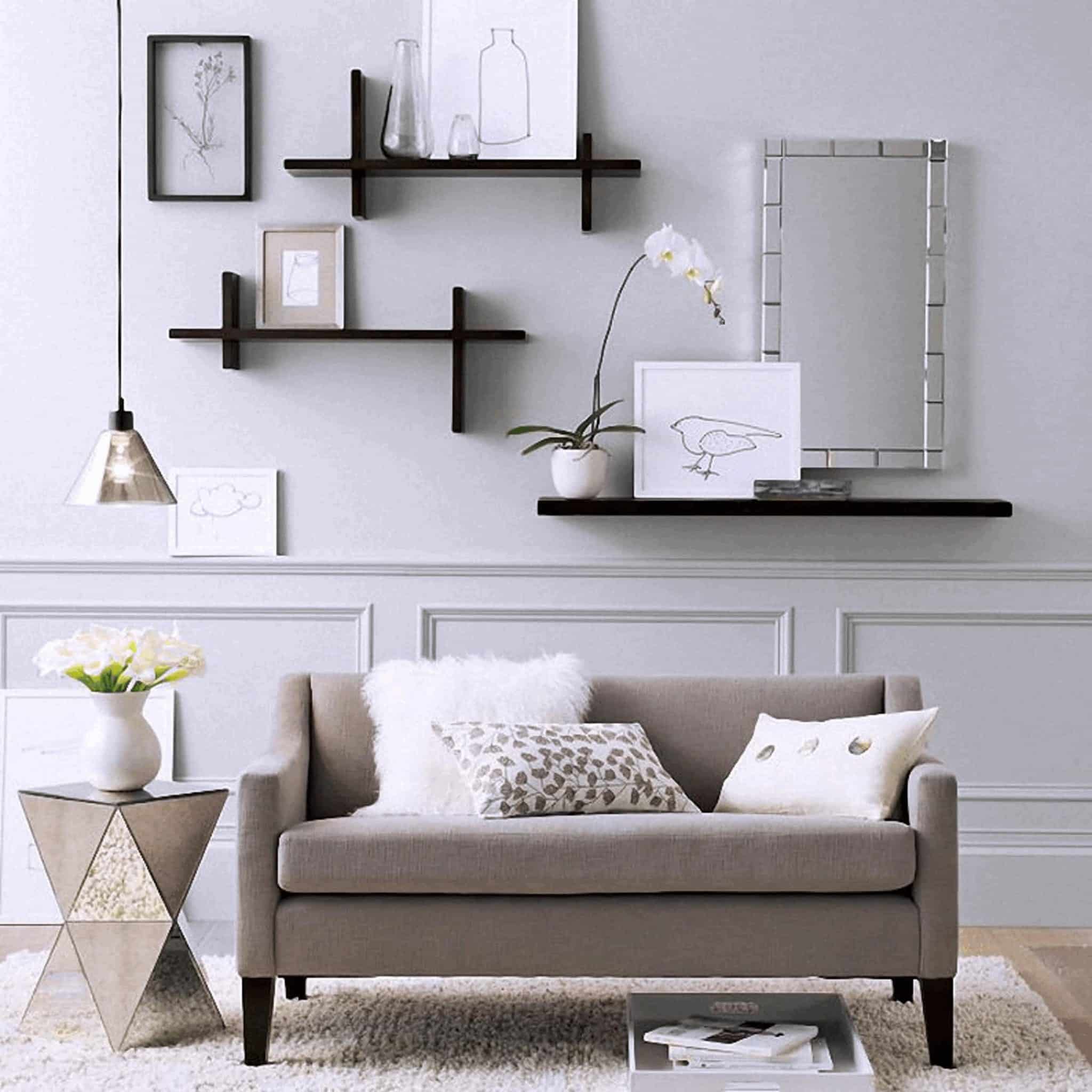 FELTHOUSE Home Decor Items, Elevate Your Space with Stylish Wall Shelves -  Perfect Shelf for Bedroom and Living Room Decor