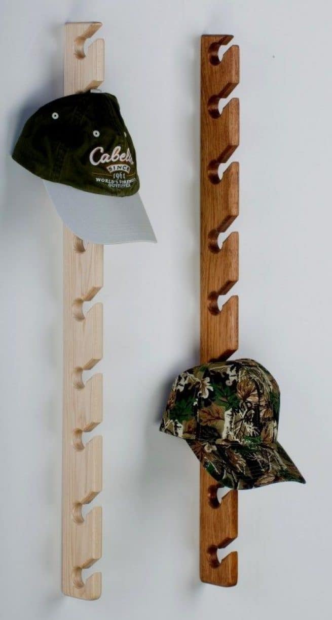 wooden hat rack plans