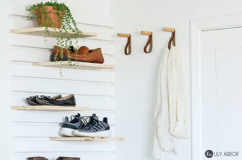 compact shoe rack