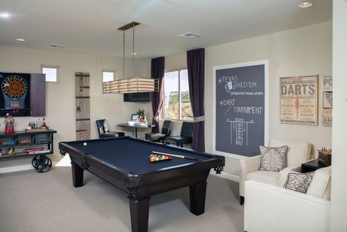 basement game rooms