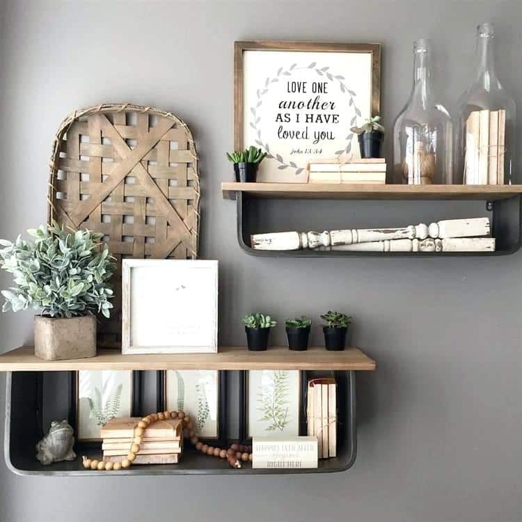 wall shelf decor ideas