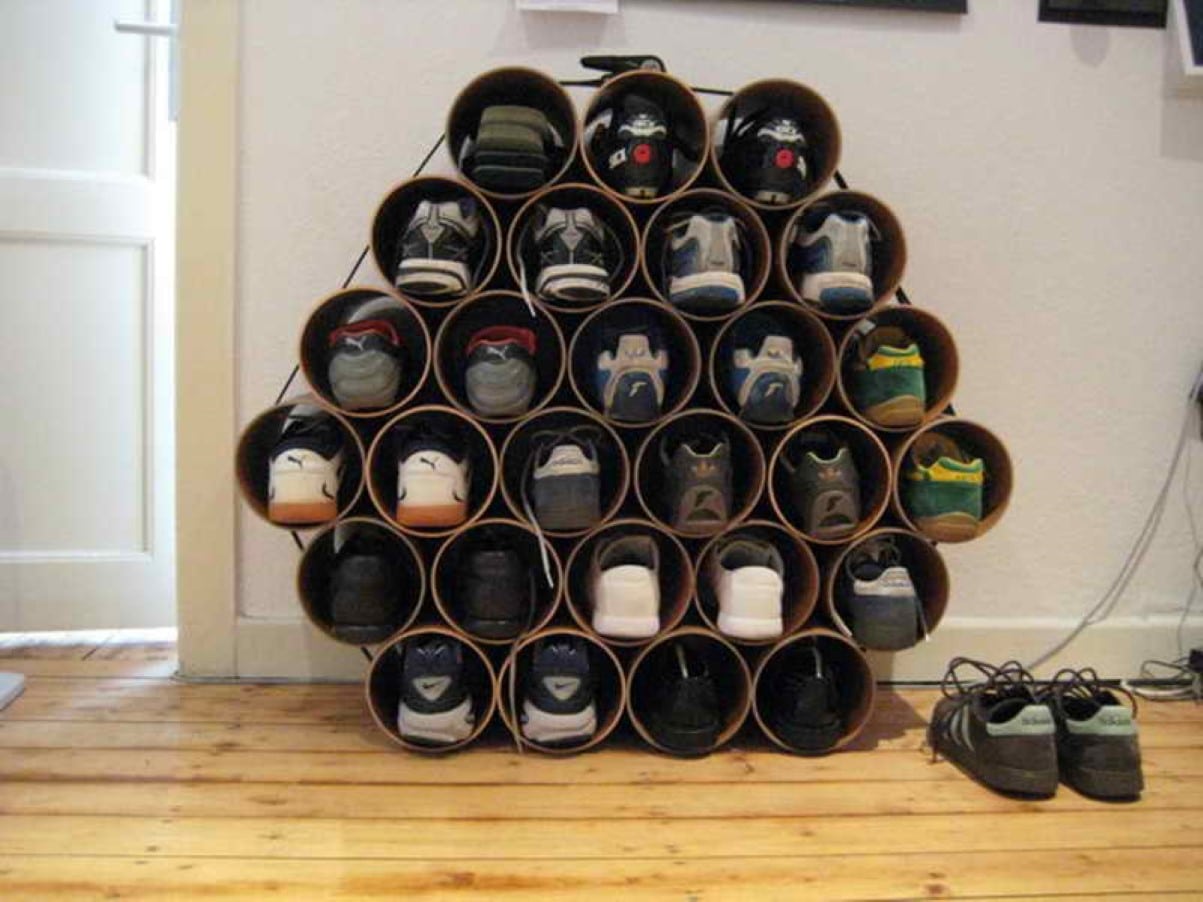 Shoe Shelf Ideas for Garage