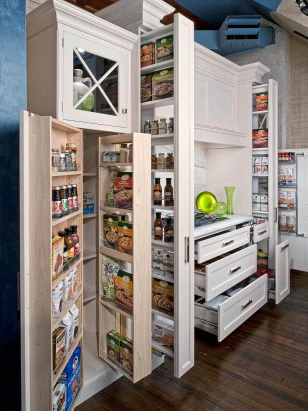 freestanding pantry cabinet ideas