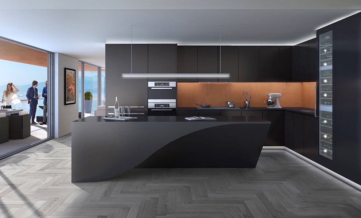 l shaped kitchen cabinets designs