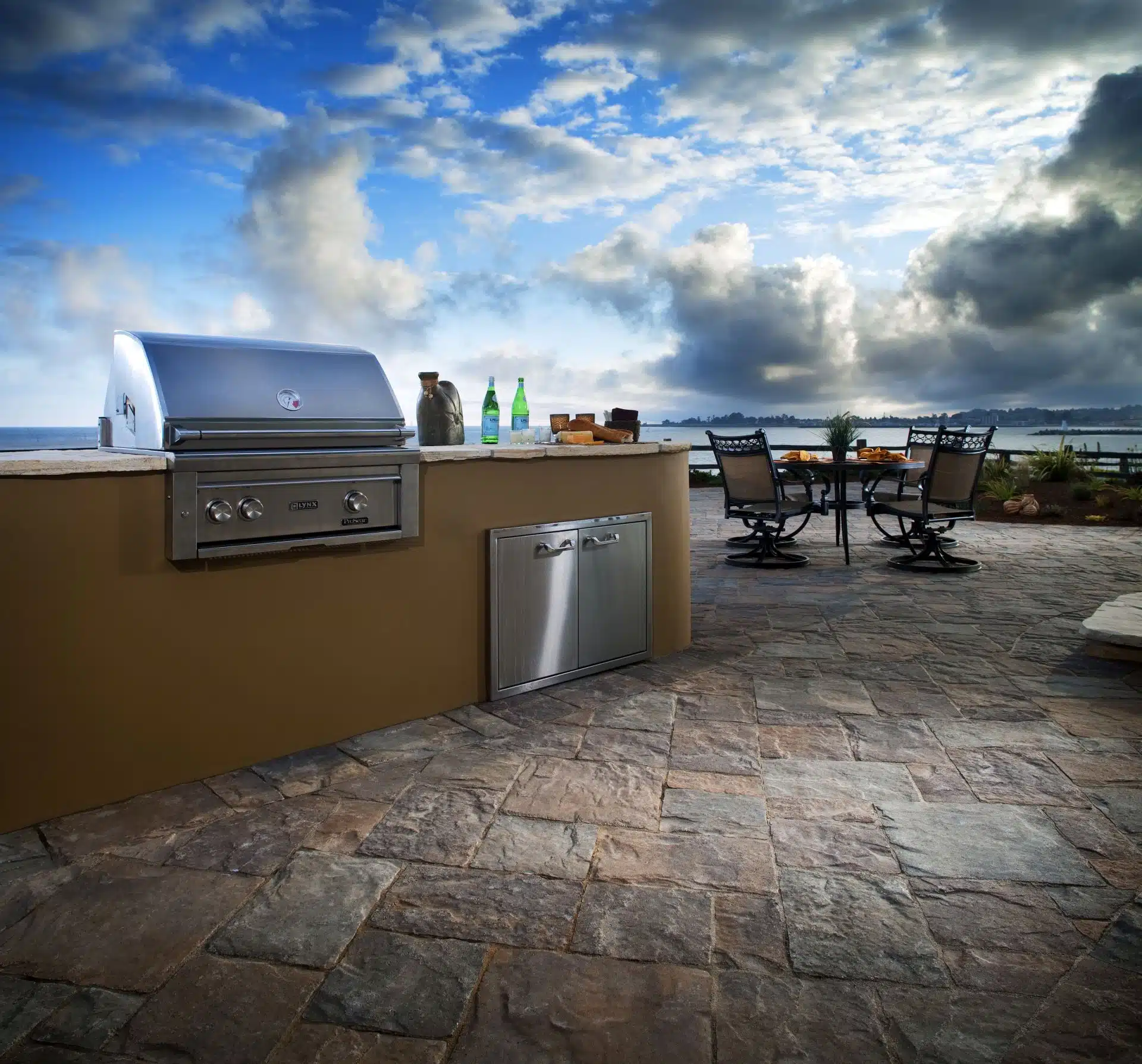 outdoor kitchen countertops options