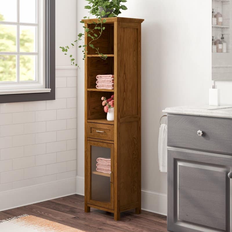 bathroom upper cabinet ideas