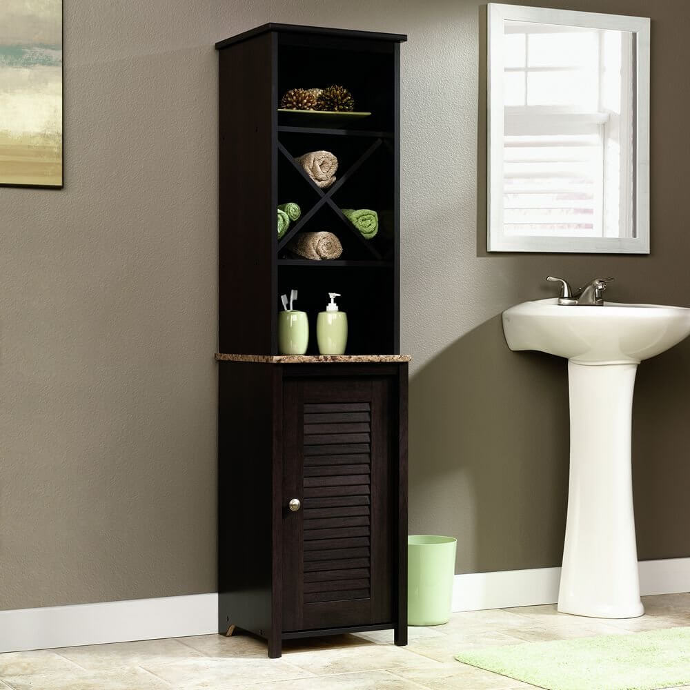 ideas for bathroom with no medicine cabinet