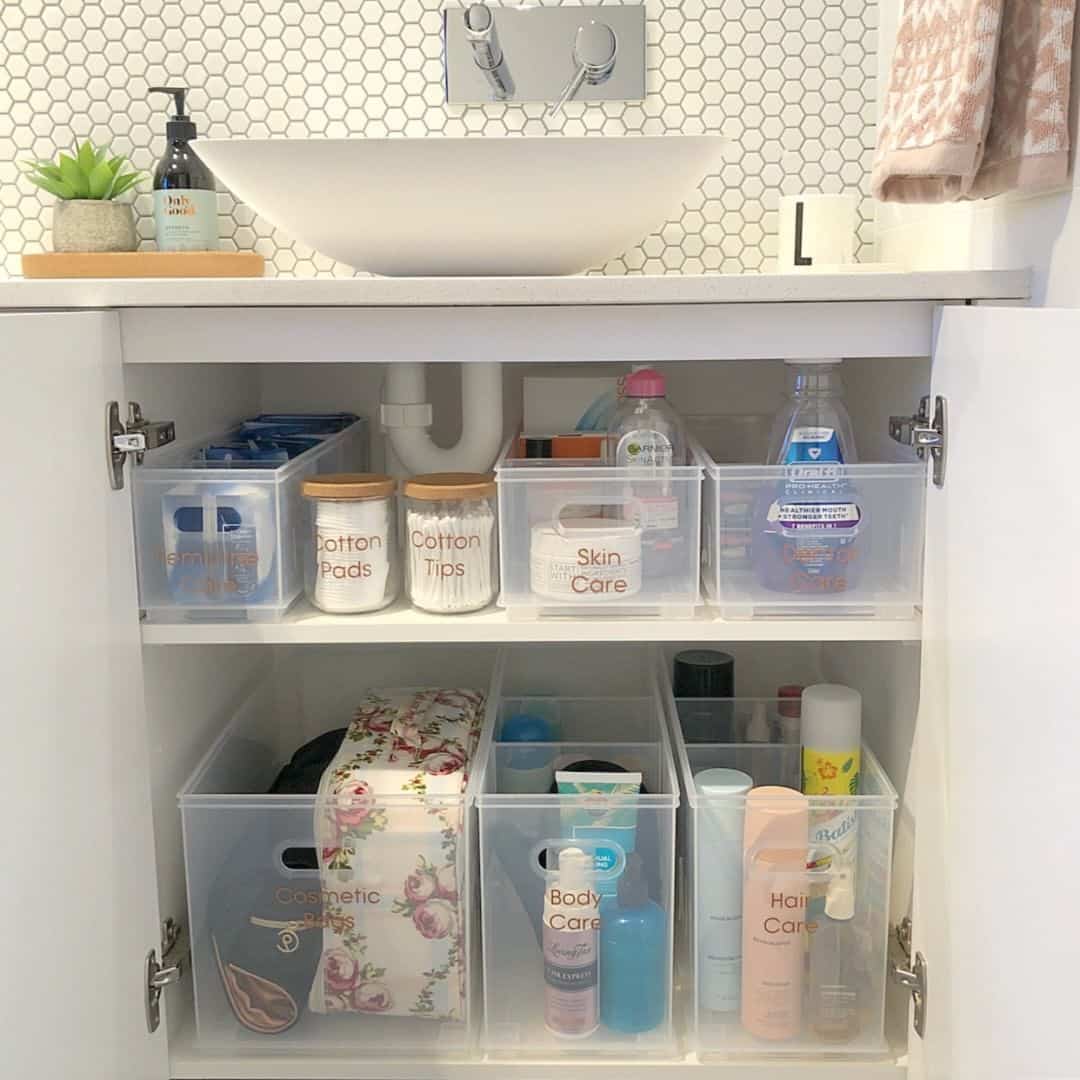 Small Bathroom Organization Ideas You Never Thought Of - KatiesKottage