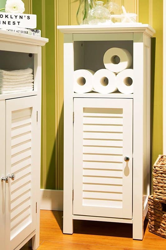 bathroom cabinet color ideas