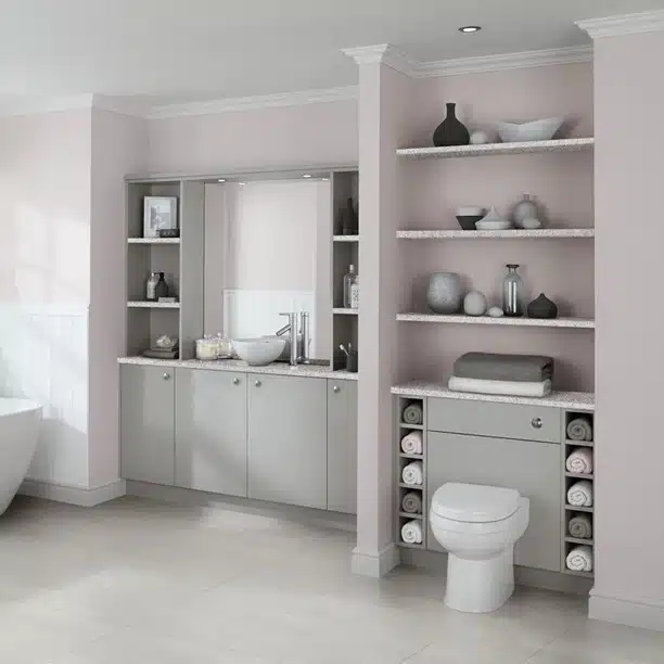 grey bathroom cabinet ideas
