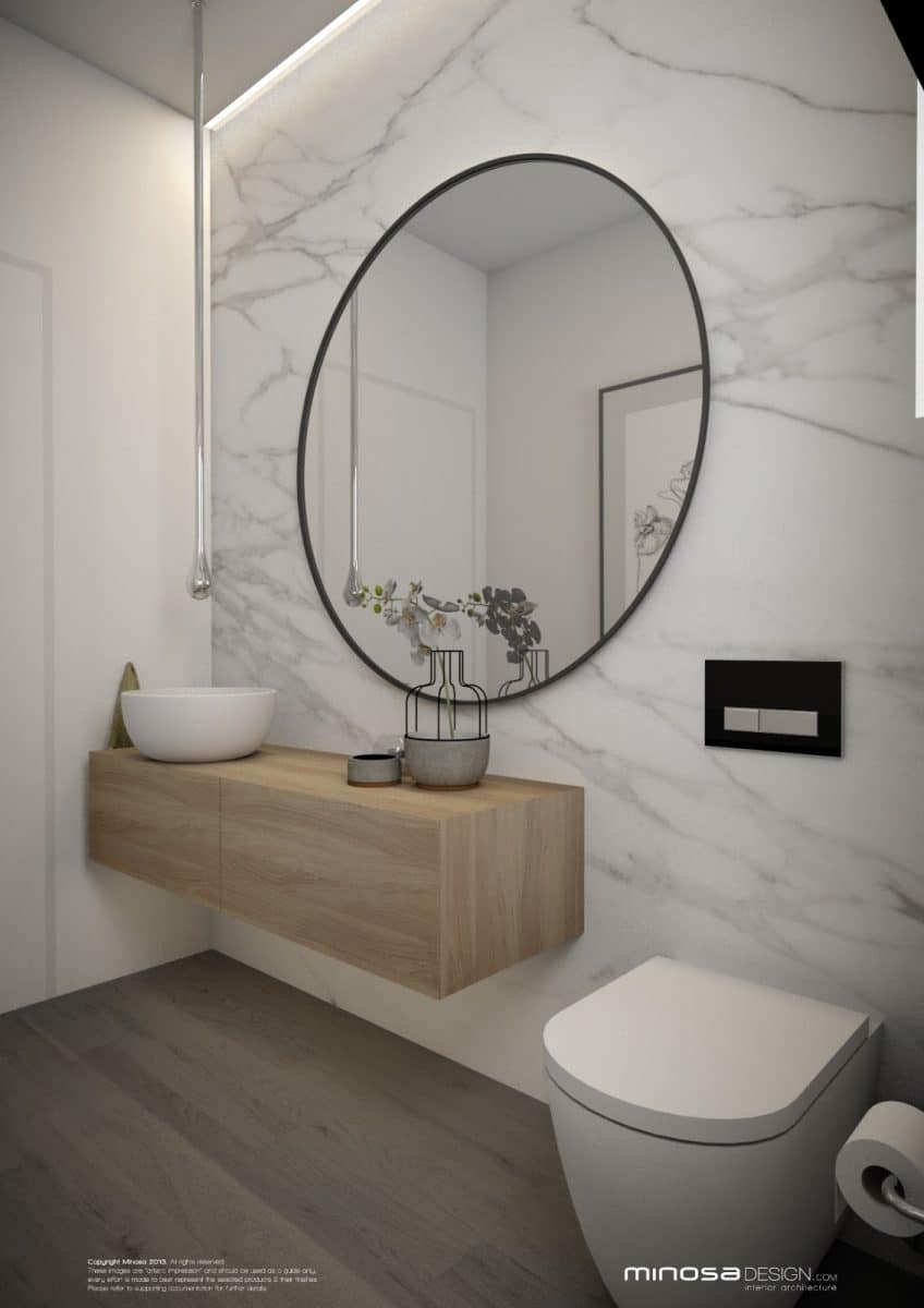 half bathroom design ideas