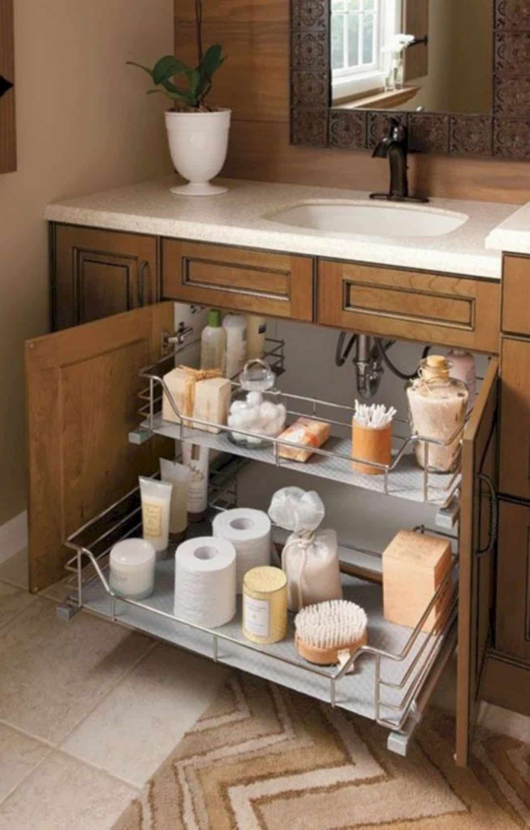 slim bathroom storage cabinet