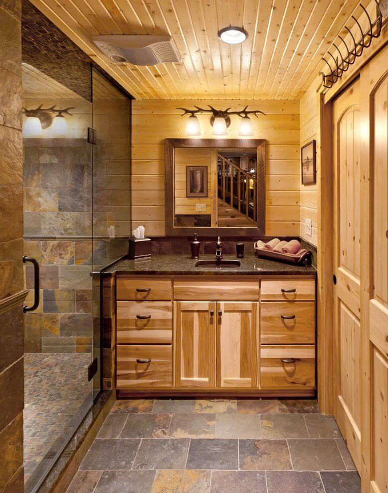 single vanity bathroom ideas