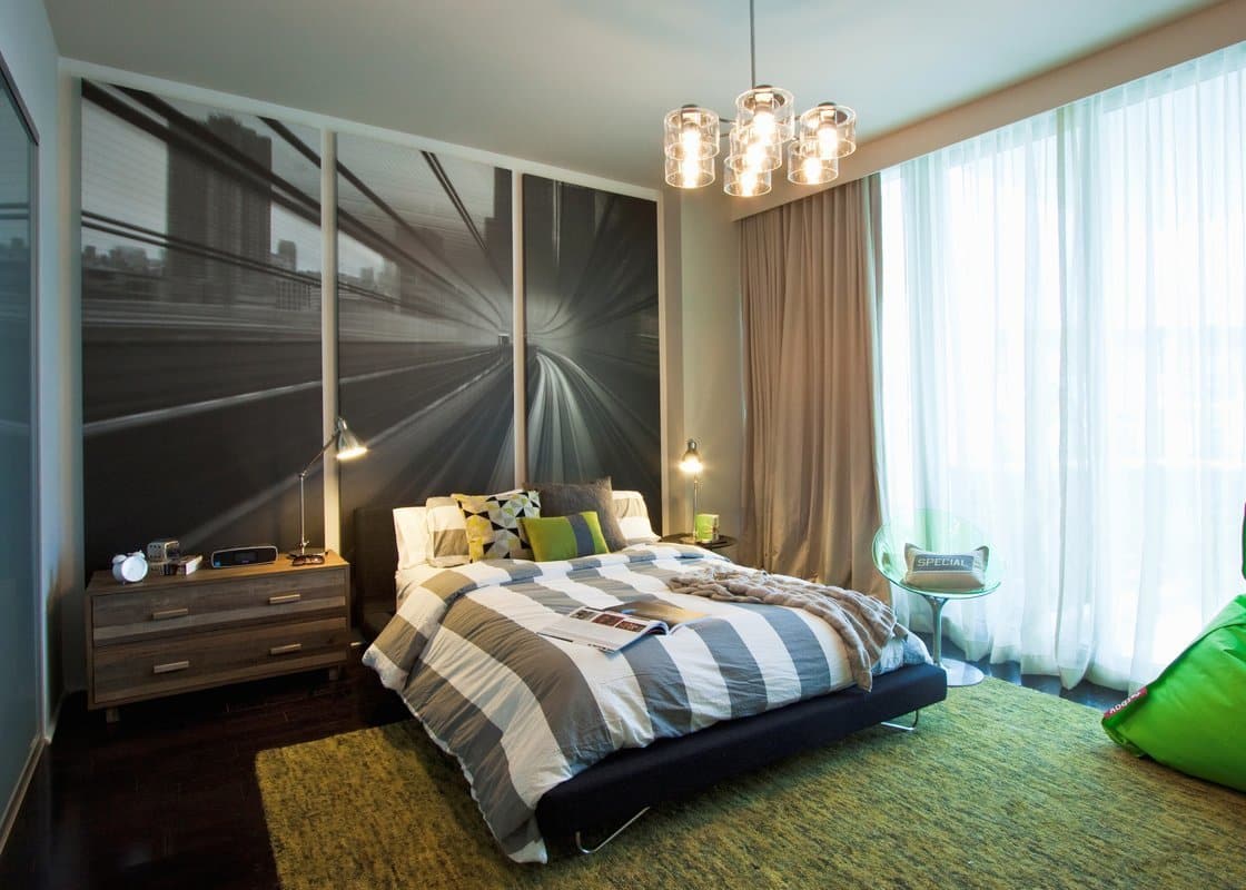 mid century modern bedroom decorating ideas