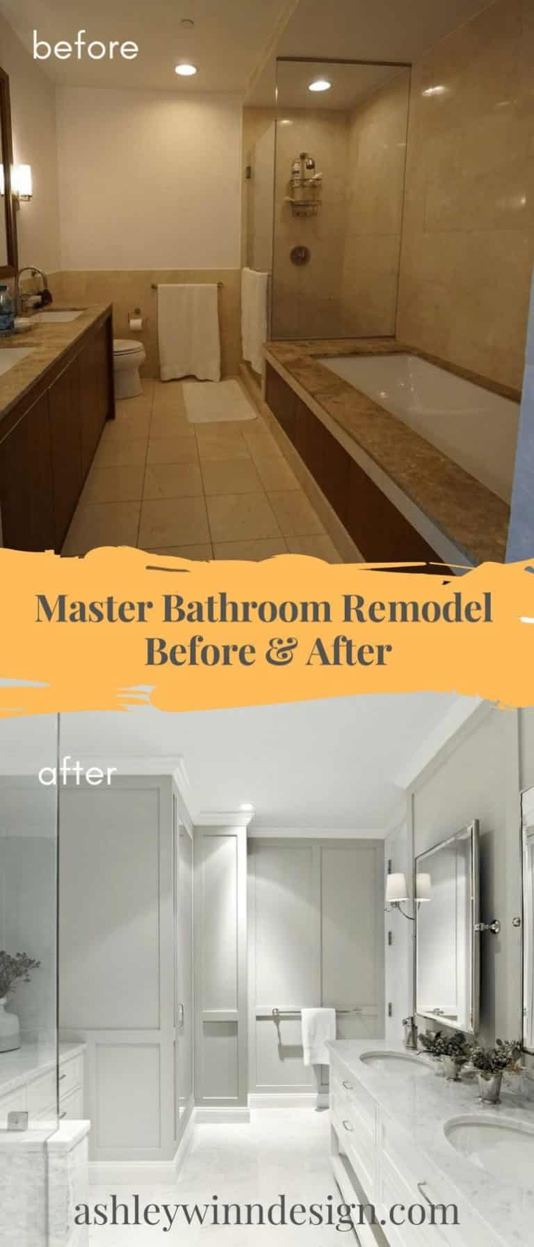 Master Bathroom Remodel Ideas Before And After