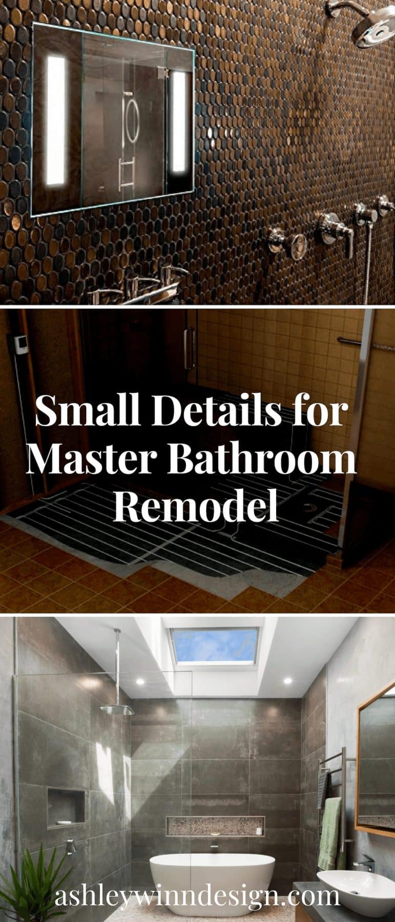 Small Details for Master Bathroom Remodel