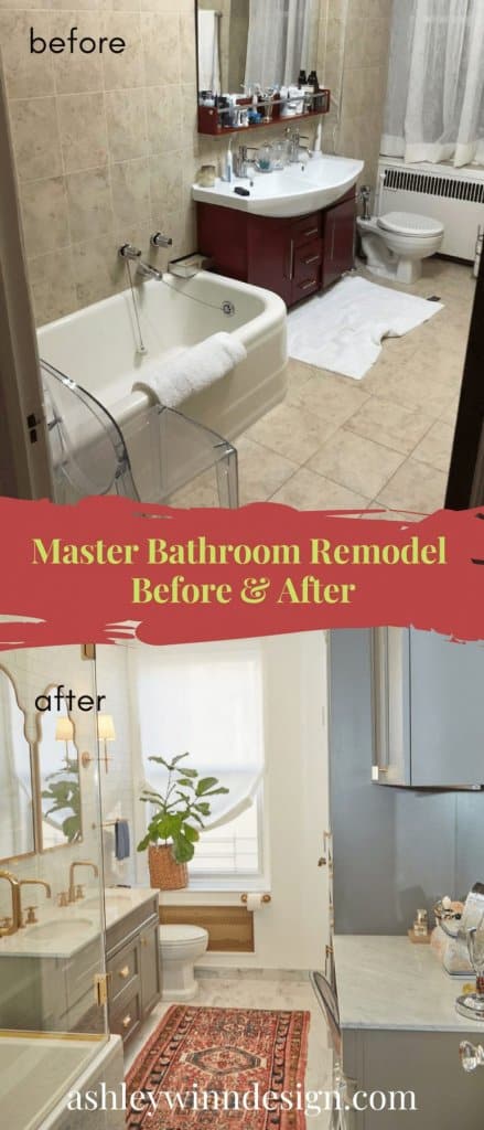 30+ Impressive Master Bathroom Remodel Ideas : Before & After Images