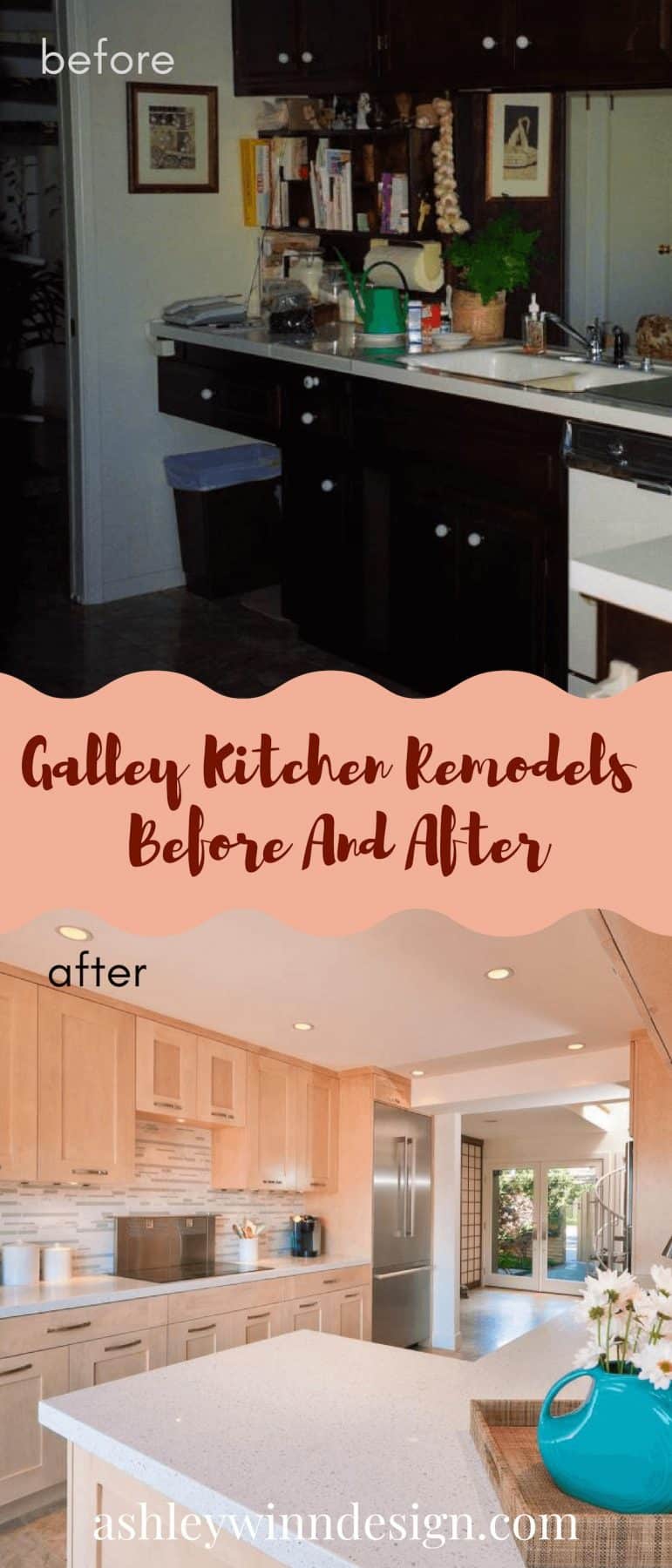 galley style kitchen makeovers