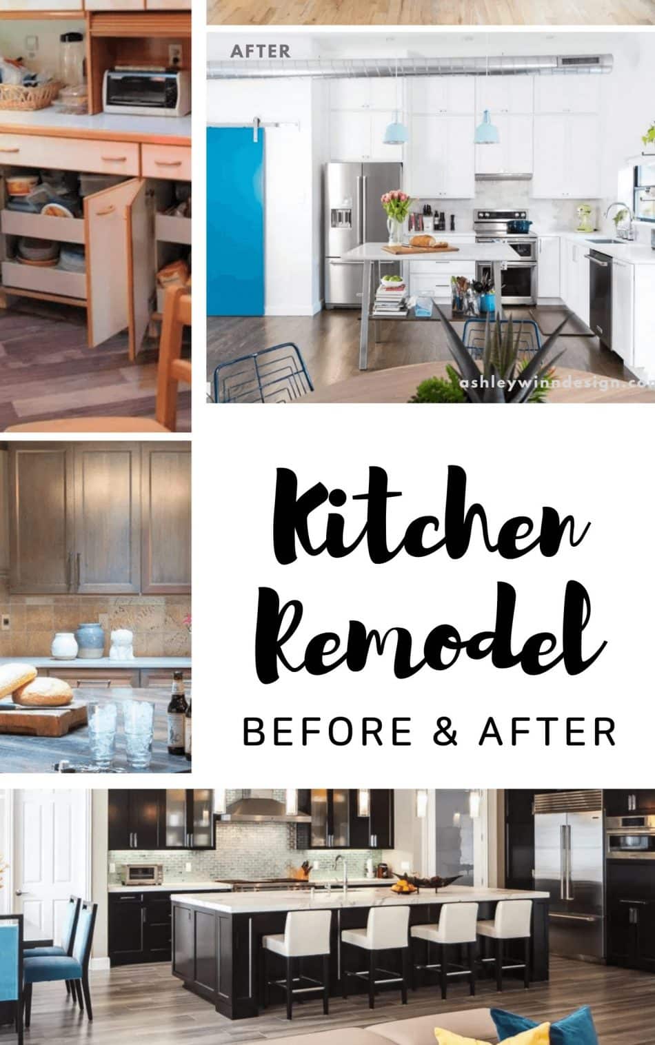 kitchen remodel before and after