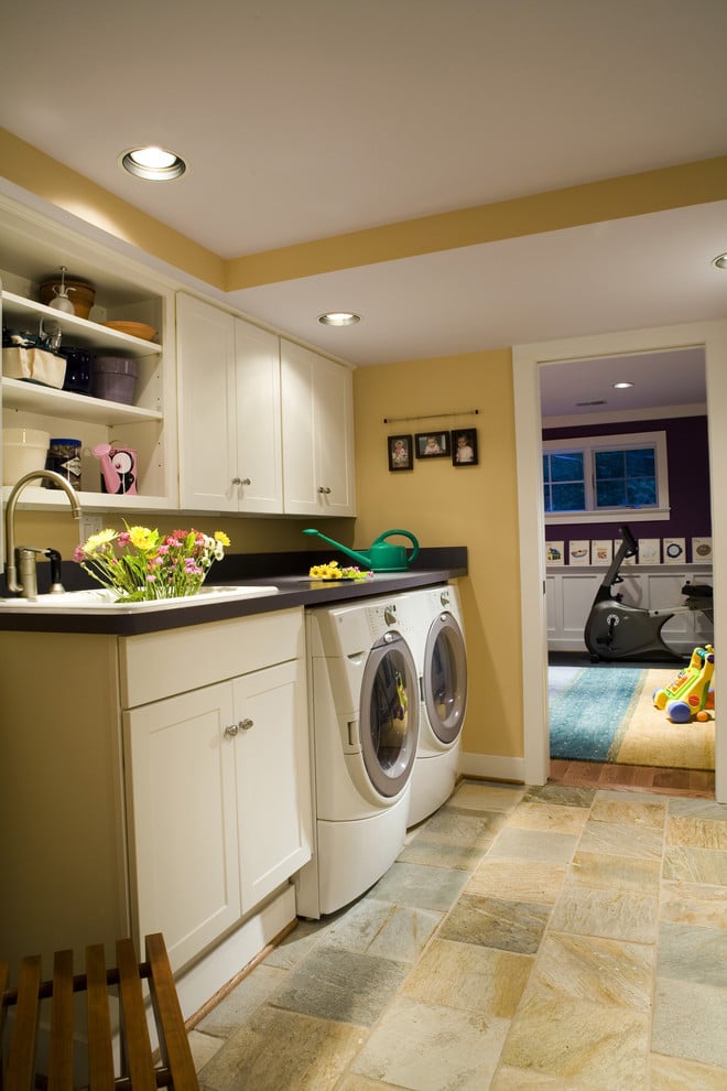 laundry room ideas basement