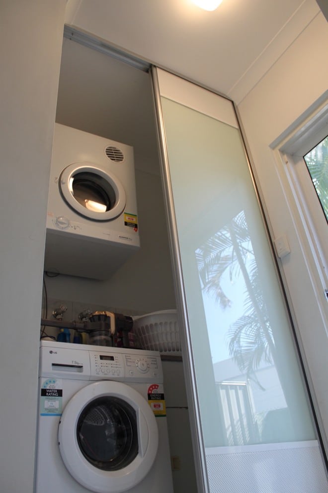 basement laundry room makeover