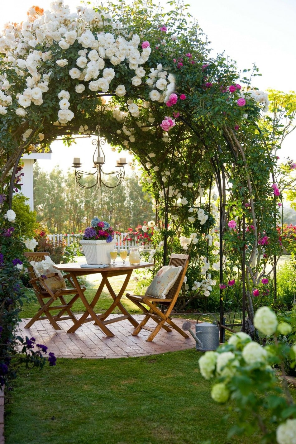 rose garden designs ideas