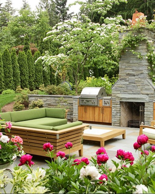 rose garden landscape ideas