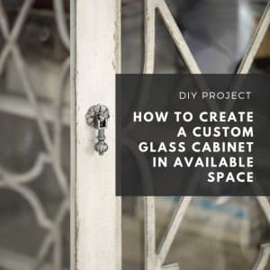 creating glass cabinet