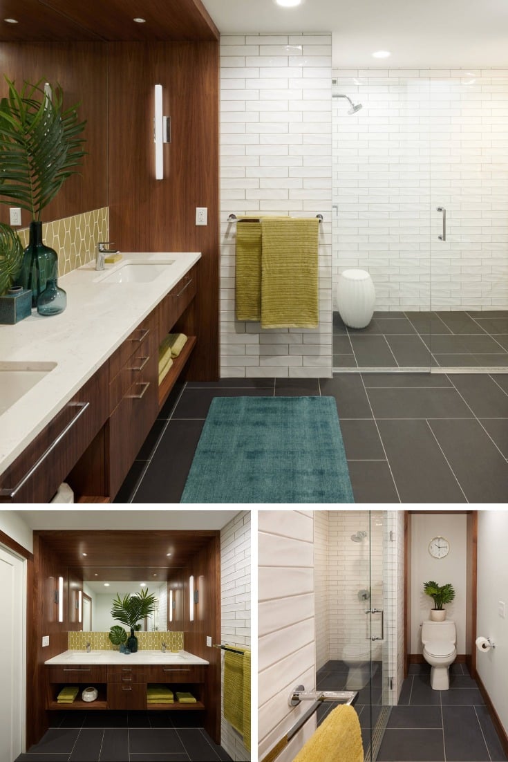 Mid-century Bathroom Remodel Design