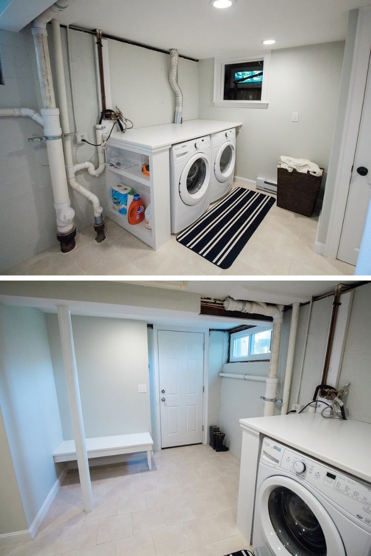 laundry room setup