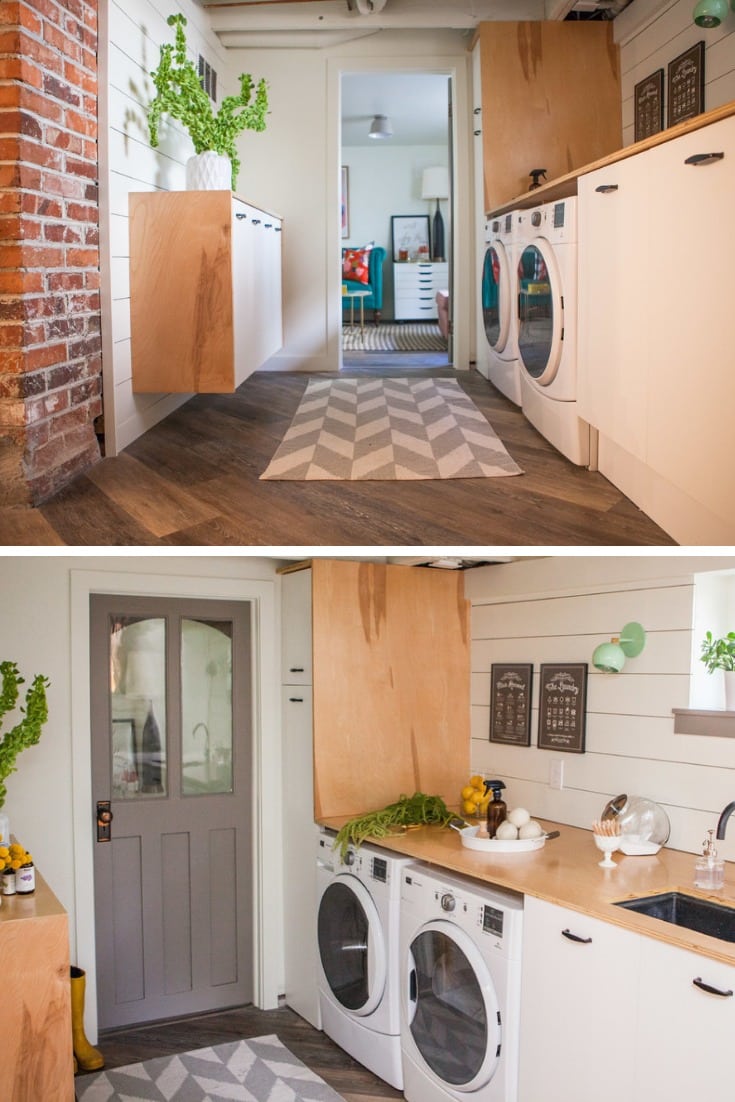 remodeling laundry room