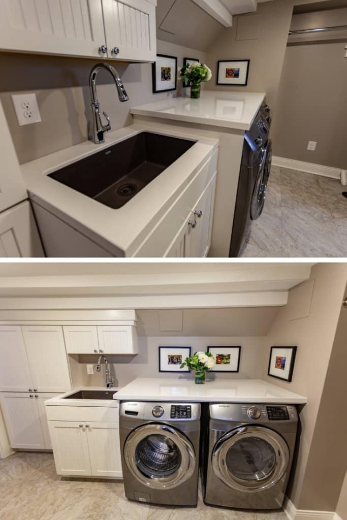 20+ Functional Basement Laundry Room Ideas - Home Decor