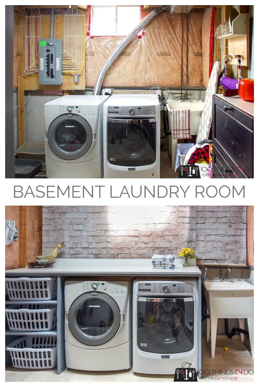 remodeled laundry room on 20 Functional Basement Laundry Room Ideas In 2021 Home Decor
