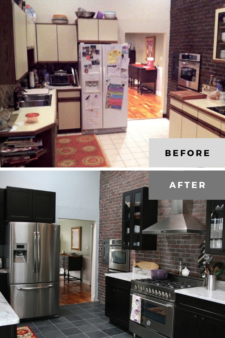 condo kitchen remodel before and after