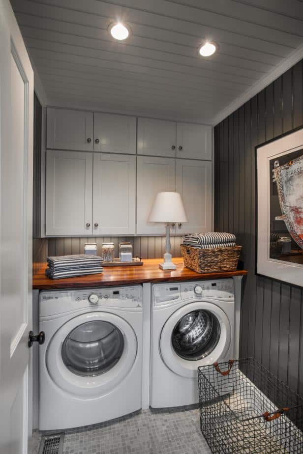 lighting ideas for laundry room remodeling