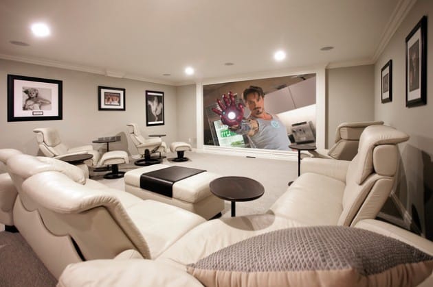 Media Room Decor: Pictures, Options, Tips & Ideas