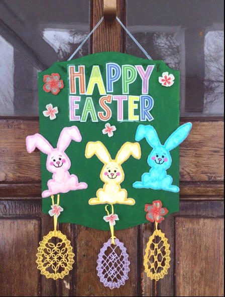 easter wreaths for front door