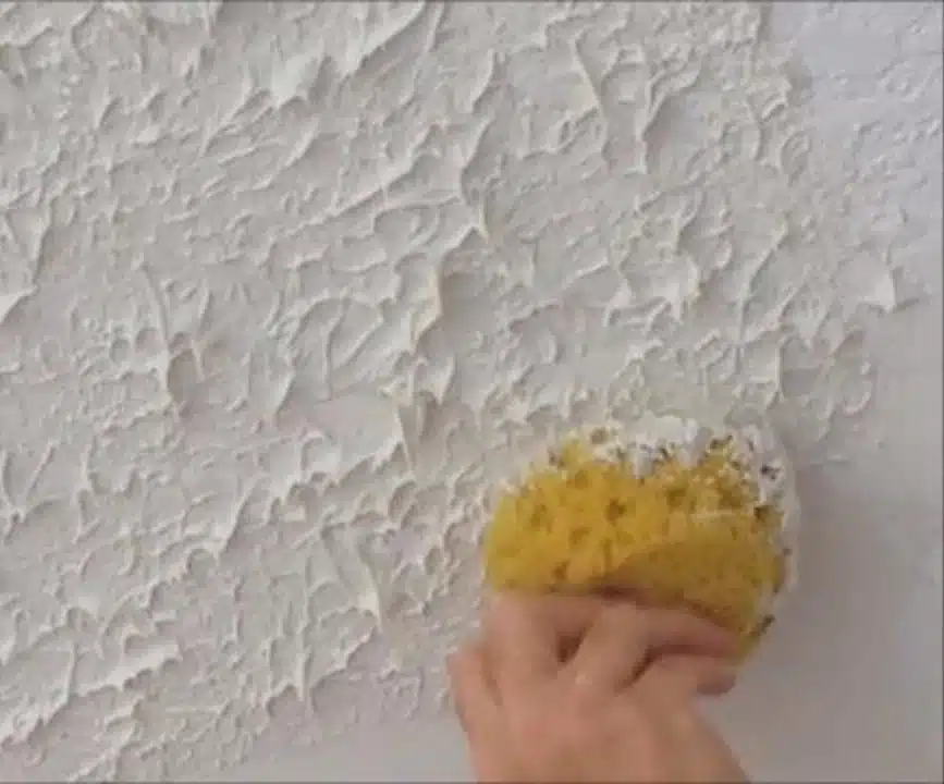 sponge for ceiling texture