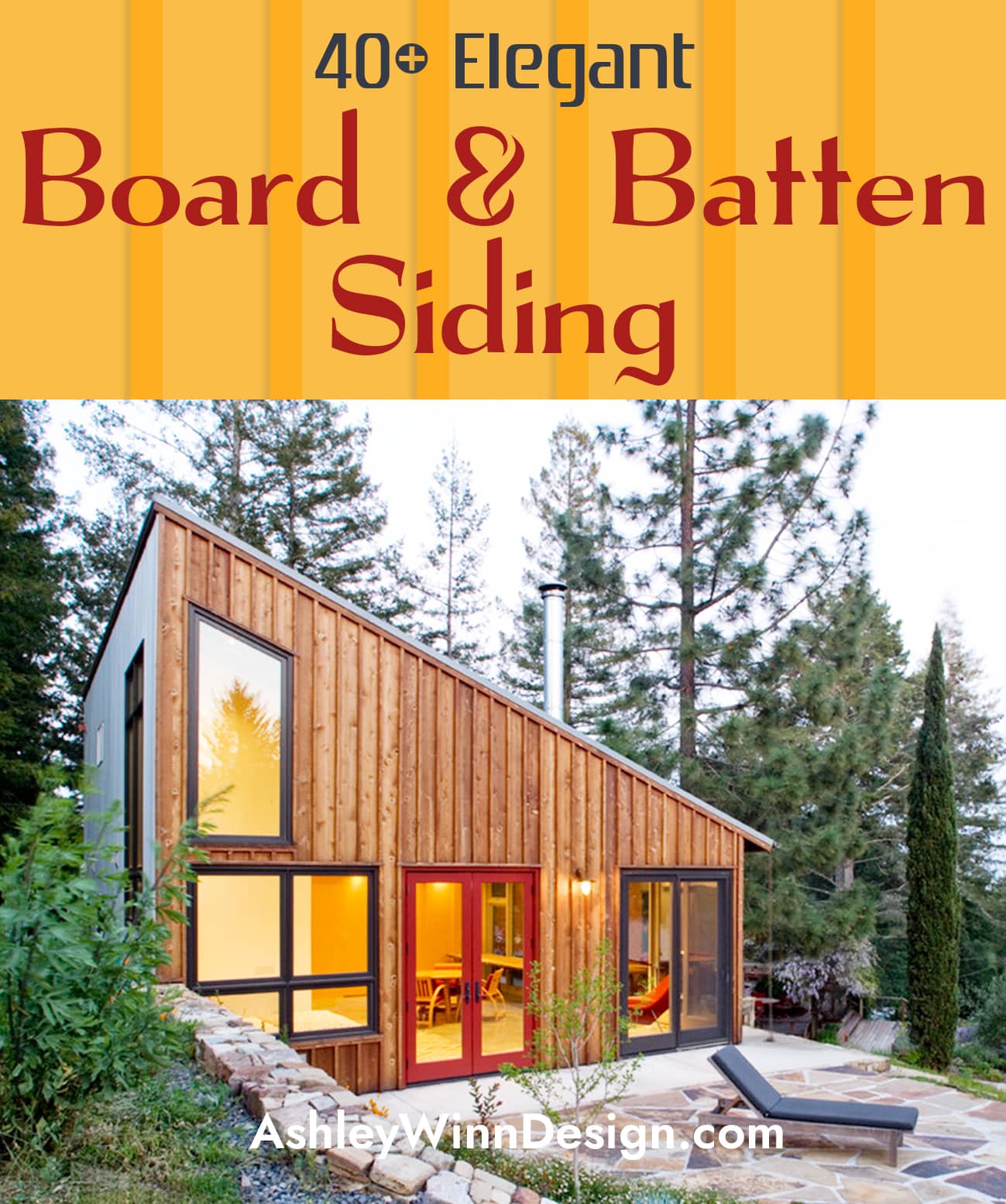 board and batten wood siding