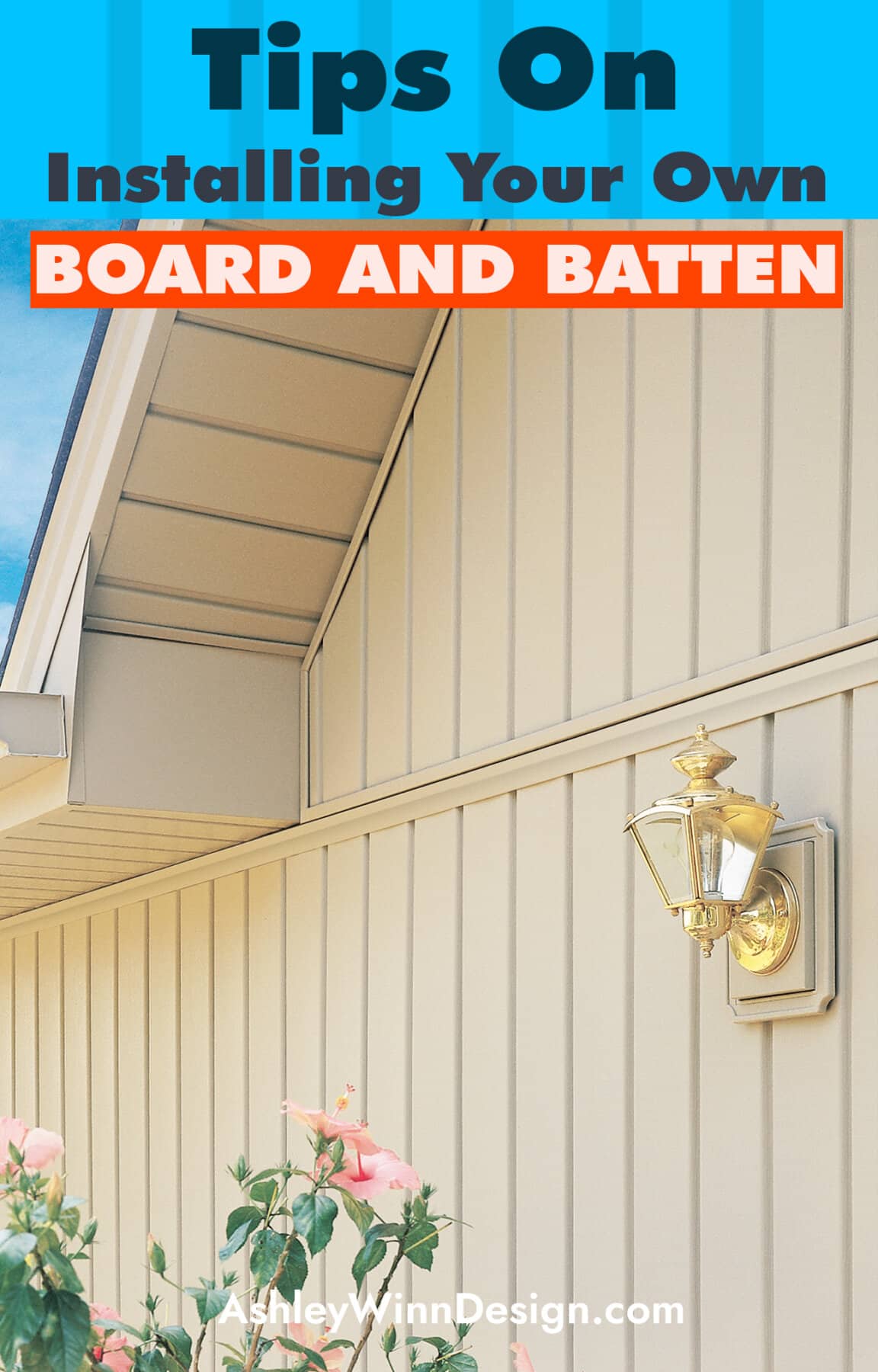 board and batten exterior siding