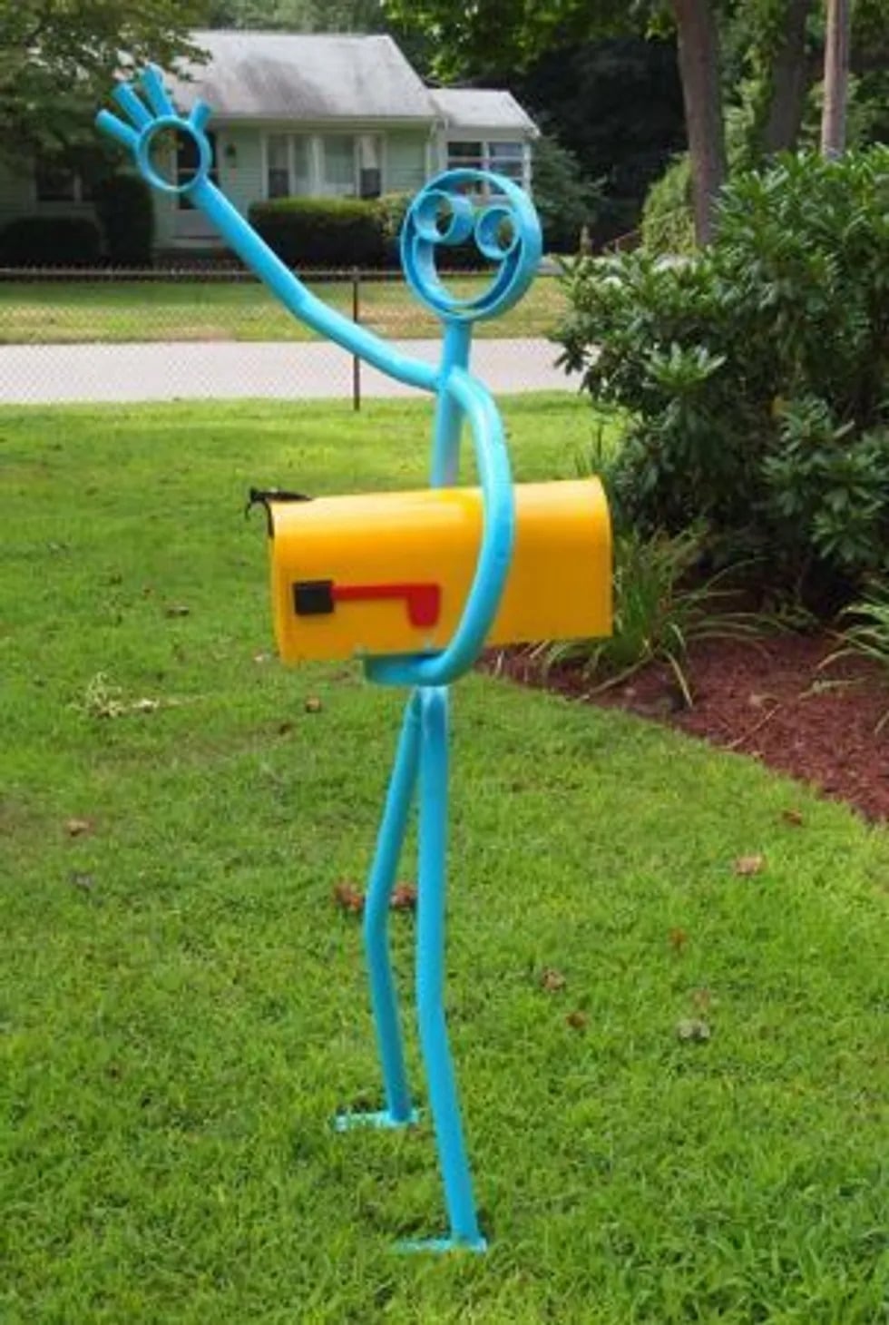 cool mailbox post ideas