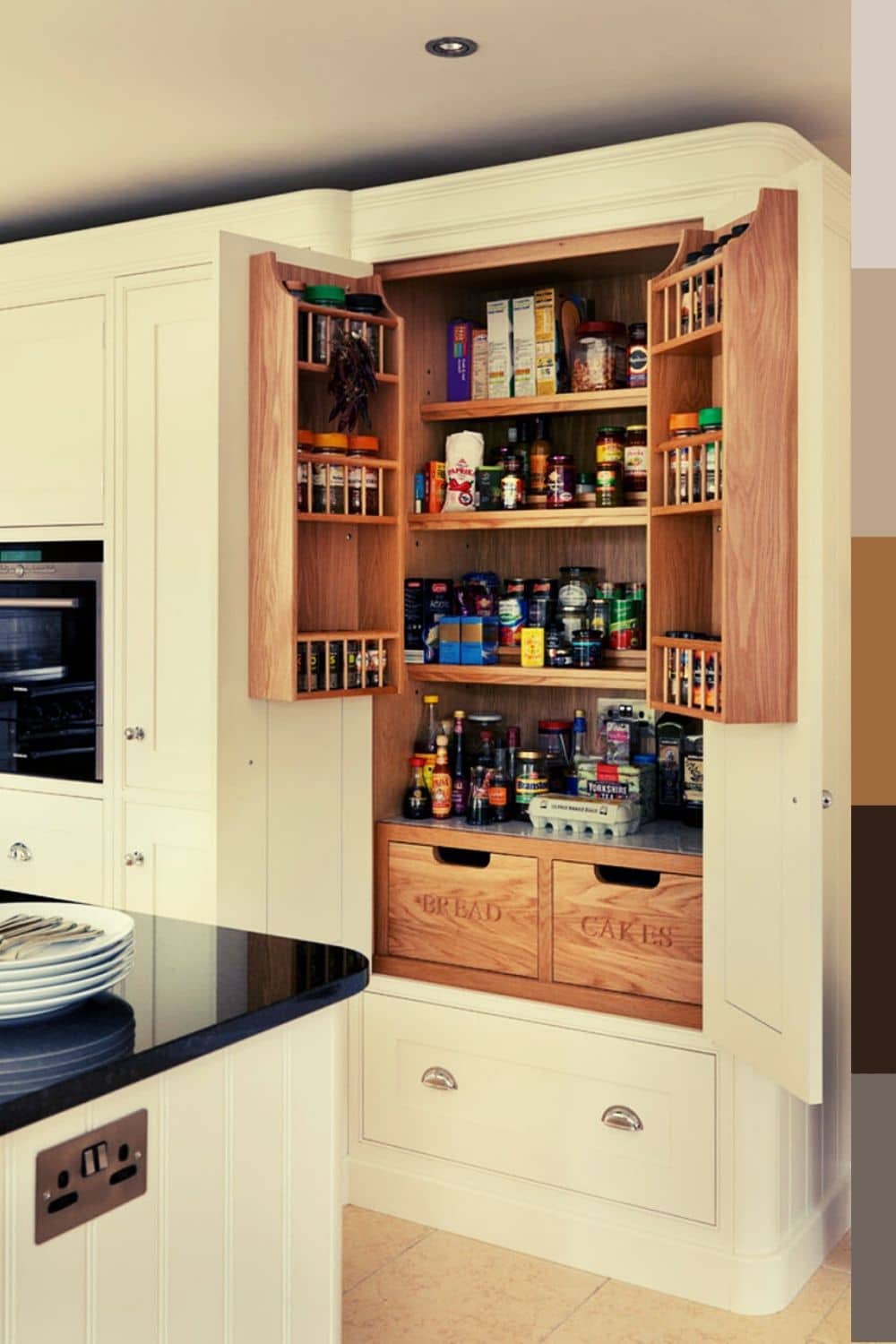 modern spice cabinet organizer