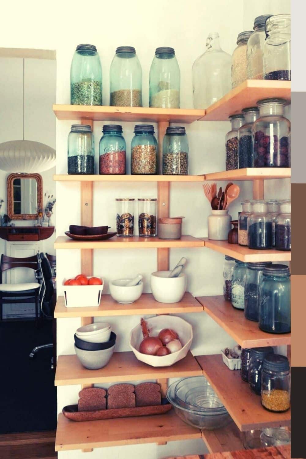 corner shelf kitchen
