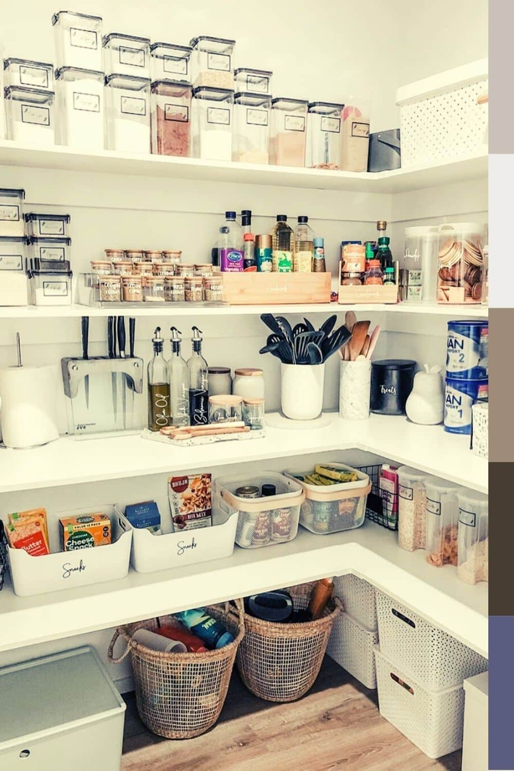 kitchen wall spice storage