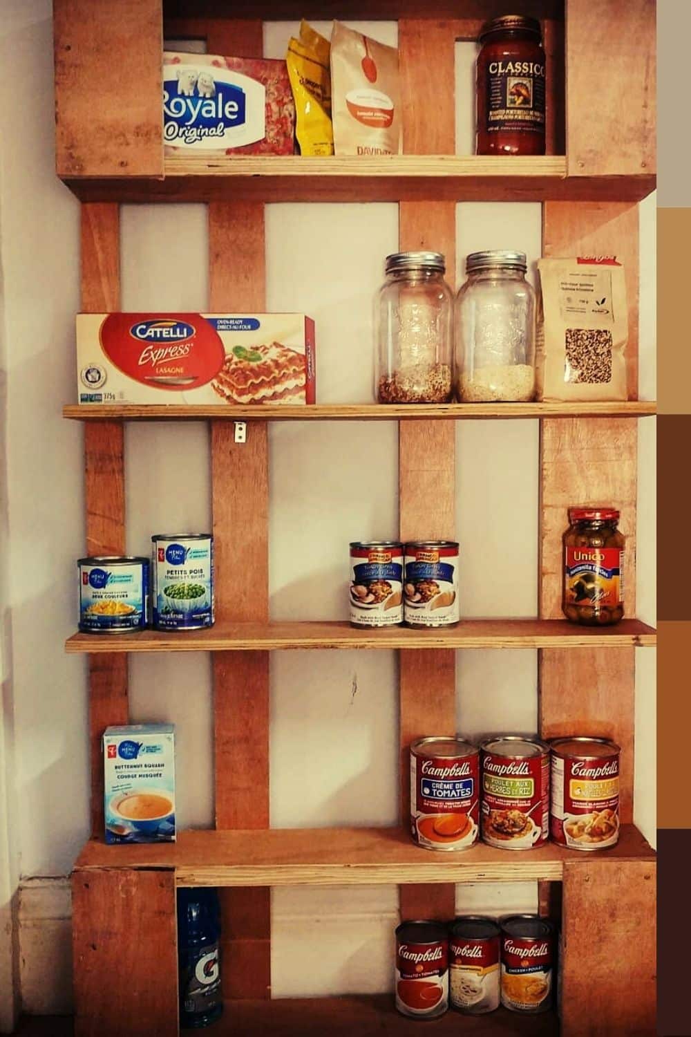 diy pallet spice rack ideas